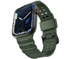 Hurtel Elastinis dirželis Apple Watch 38 / 40 / 41 mm - žalias