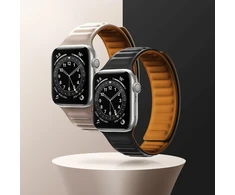 Dėklas Hurtel Dirželis magnetinė apyrankė Apple Watch 41 mm - mėlyna