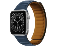 Dėklas Hurtel Dirželis magnetinė apyrankė Apple Watch 41 mm - mėlyna