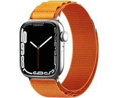 Hurtel Dirželis ze stalową sprzączką Alpine do Apple Watch 38 / 40 / 41 mm oranžinė