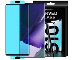 Hurtel 3D Edge Nano Flexi Glass stiklas Galaxy S21+ 5G – juodas
