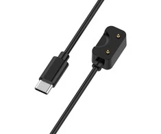 Hurtel Magnetinis USB-C įkroviklis HLS-3, skirtas „Samsung Galaxy Fit3“, 1 m, juodas