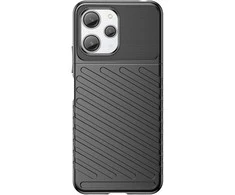 Dėklas Hurtel Armored lankstus dėklo dangtelis Xiaomi Redmi 12 Thunder Case juoda