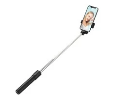 Wozinsky Hurtel Asmenukių lazda WRY1S telescopic tripod 0.7m for phone – juodos spalvos