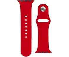Hurtel Silicone apyrankė APS skirta Apple Watch 42/44/45mm apyrankė Watchband - raudonos spalvos