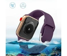 Hurtel Didmeninė prekyba silikonine laikrodžio apyranke Apple Watch Ultra 2-9/SE 42/44/45/49mm silikoniniu dirželiu APS mint