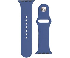 Hurtel Silicone Strap APS silikonowa opaska do Watch Ultra / 8 / 7 / 6 / 5 / 4 / 3 / 2 / SE (45 / 44 / 42mm) dirželis bransoleta do zegarka mėlyna