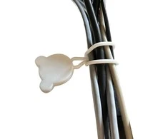 Hurtel Silicone cable reel - juodas