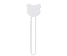 Hurtel Silicone cable reel - baltas