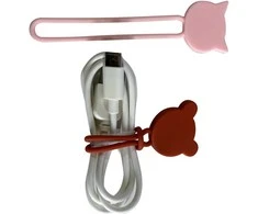 Hurtel Silikono kabelio ritė - ruda