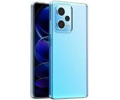 Hurtel Ultra Clear 0.5mm dėklas Xiaomi Redmi Note 12 Pro+ thin cover dėklas telefonui skaidrus