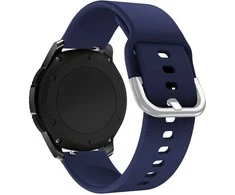 Hurtel Silikoninė apyrankė Galaxy Watch 45–47 mm – tamsiai mėlyna