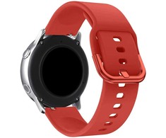 Hurtel Silicone Strap TYS opaska do smartwatcha zegarka uniwersalna 20mm raudona