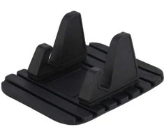 Hurtel Universalus automobilinis silikoninis telefono stovas Nano Pad, juodas
