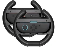 „Hurtel Nintendo Switch 2 Joy-Con“ lenktyninis vairas (2 vnt. pakuotė) – Juodas