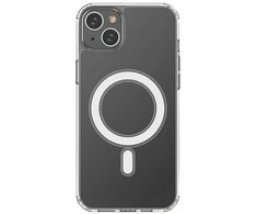 Hurtel MagSafe iPhone 15 Plus skaidrus magnetinis dėklas