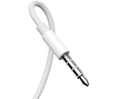 Joyroom Laidinės ausinės JR-EW01, pusiau į ausį (baltos)