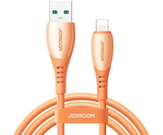 Joyroom S-A59 „Vibrant“ serijos 3A USB-A – „Lightning“ laidas 1,2 m – oranžinis