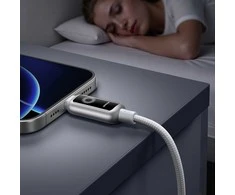 Kabelis Joyroom S-A55 StarFlight 30W USB-C – Lightning 1,2m – baltos spalvos