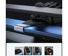 Automobilinis laikiklis-įkroviklis Joyroom JR-ZS240 Pro MagSafe 15W juodas