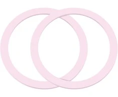 Joyroom set of metal magnetic rings for smartphone 2 pcs. rožinės spalvos (JR-Mag-M3)
