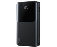 Joyroom JR-QP191 Star Series Mini 10000mAh 22.5W Powerbank with Digital Ekranas - Juodas