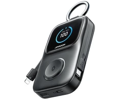 Joyroom JR-W19 5000mAh Powerbank with 5W Wireless Watch Charging - Juodas