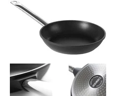 Keptuvė indukcinė Profi Line su odlewu aliuminio powlekana tytanem śr. 240 mm - Hendi 629154