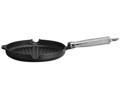 Ketaus keptuvė kepimui ant grotelių - skersmuo 250 mm – Hendi 629925