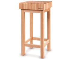 Mėsmalė Medinis mėsinės blokas 400x400x150mm su pagrindu - Hendi 505625