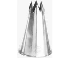 Žvaigždė antgalis konditerinių maišelių rankovėms, plieno skersmuo. 14 mm - HENDI 551431