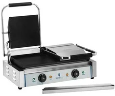 Kontaktinės dvipusės dvipusės sklandžiai kontaktinės grotelės 3600W 230V Royal Catering