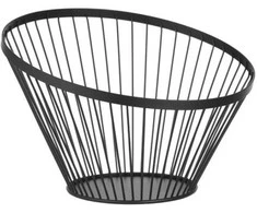 Krepšelis, vielinis vaisių dubuo, juodas su matine danga, skersmuo. 300 mm – Hendi 427071