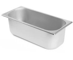 Profesionalus ledų padėklas, nerūdijančio plieno, 360x165x120mm, talpa. 5L – Hendi 807019