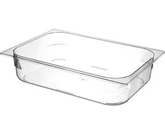 Polikarbonato ledų indelis 360x250x80mm - skaidrus 5L - HENDI 807057