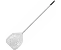 Lilly Codroipo Arena kvadratinis perforuotas picos kastuvas su lenkta rankena 350 x 1500 mm