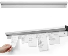 Juostelė aliuminio užsakymo čekių ženklinimui, ilgis 915mm - HENDI 513712