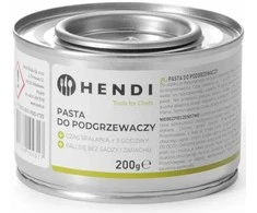 Mėsmalė Maisto šildytuvų pasta - etanolio skardinė 48 x 200g - Hendi 194546