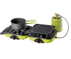 Meva dujinė turistinė dvivietė viryklė DUAL COMPACT + GRILL