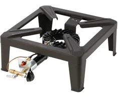 MEVA Pramoninė dujinės viryklės taburetė MEGA ZEUS 7kW 40x40cm su liepsna ir pjezo uždegikliu