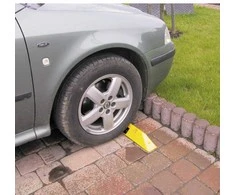 MEVA Automobilio STOP parkavimo separatorius, geltonas