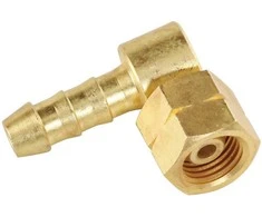 meva Adapterio kampinė jungtis 1/4'' LH, skirta prijungti dujų žarną 8x15 mm