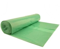 MEVA Stori 50 mikronų atliekų maišai. patvarus rulonas 25 vnt. - žalias 120L