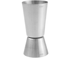 Bar Up Miarka barmańska do alkoholu dvipusė plieninė 25 / 50 ml - Hendi 596722