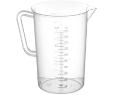 Maisto matavimo puodelis su gradacija, polipropilenas, 1 l - Hendi 567203