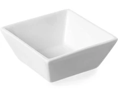 Cuadrado TAPAS MINI užkandžių dubuo, porcelianas, rinkinys, 6 vnt. - Hendi 784327