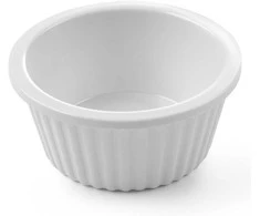 Miseczka ramekin kokilka kreminė 70x70x(H)35mm 4vnt.. Hendi 565650