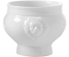 Miska na zupę LIONHEAD balta porcelana 250ml - Hendi 784761
