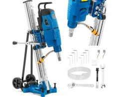 MSW Vertikalus deimantinis betono, akmens gręžimo įrenginys su trikoju 3700 W sk. 350 mm