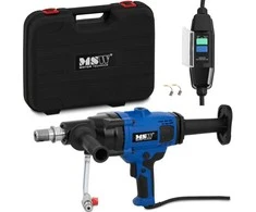 Grąžtas MSW Deimantinių skylių gręžimo įrenginys betonui 150 mm 2000 W + lagaminas